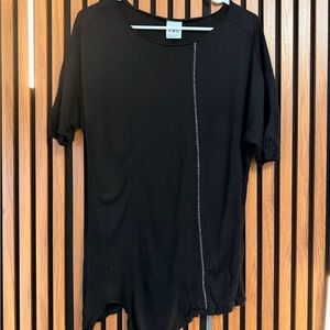 Zara Black Short Sleeve Women's Tee